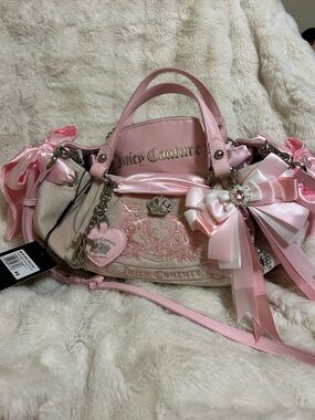 Custom Juicy Couture UK Exclusive Release Dumpling Plop Twig Dog Satchel